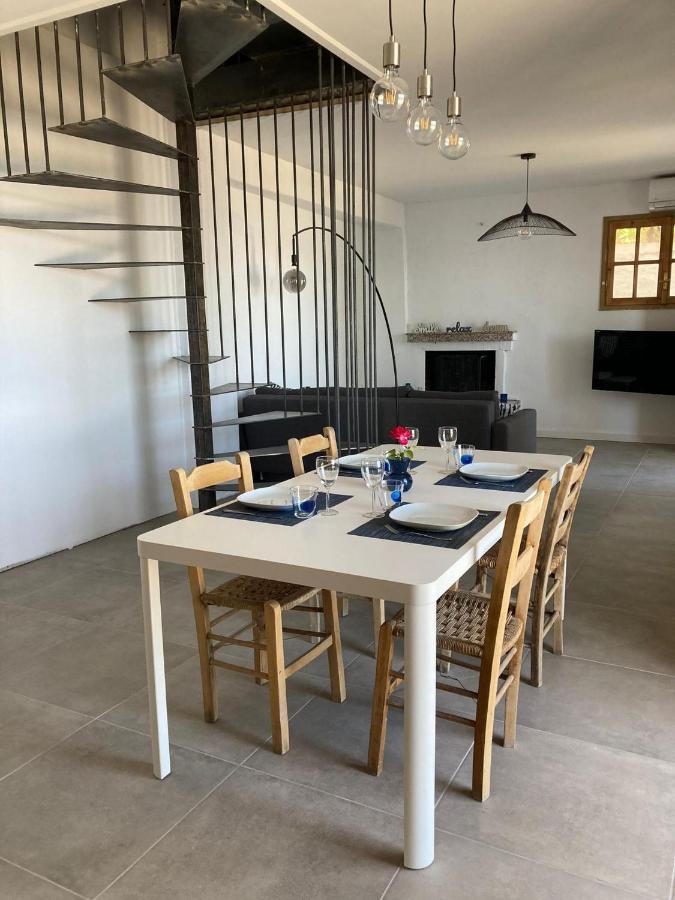 Villa Spiti Koryfi à Pera Melana Extérieur photo